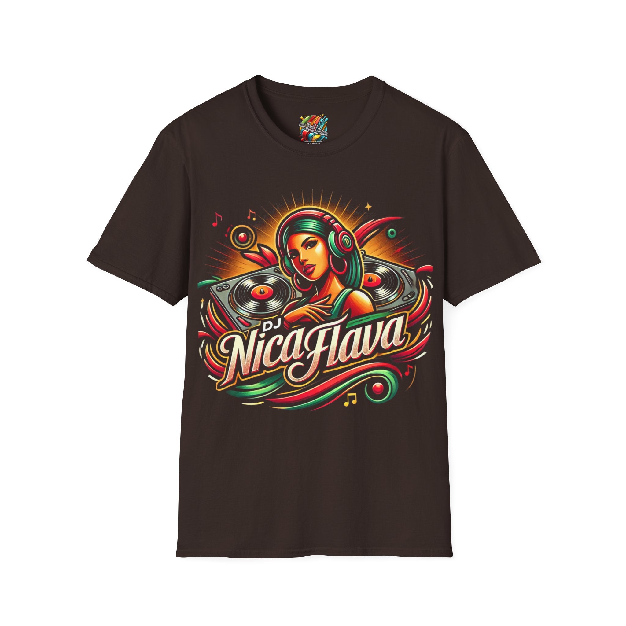 "DJ Nicaflava" Unisex T-Shirt